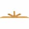 Ekena Millwork Saratoga Rough Sawn Timber Gable Bracket, Western Red Cedar, 96"W x 32"H x 2"D x 6"F, 8/12 Pitch GBW096X32X0206SAR00RWR - alternate 3